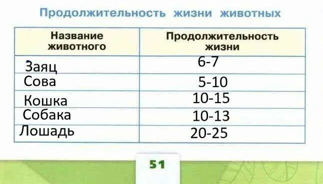 Продолжительность жизни особи. Животные Продолжительность жизни 1 класс таблица. Продолжительность жизни животных окружающий мир 1 класс рабочая. Сколько живут животные таблица. Срок жизни животных таблица 1.