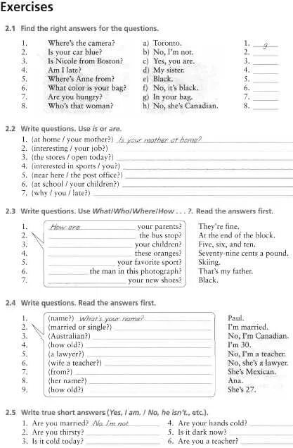 Exercises answer the following questions. Exercises answer the questions ответы. to be general questions exercises. verb to be wh-questions exercise. упражнения beginner вопросы question word + to be.