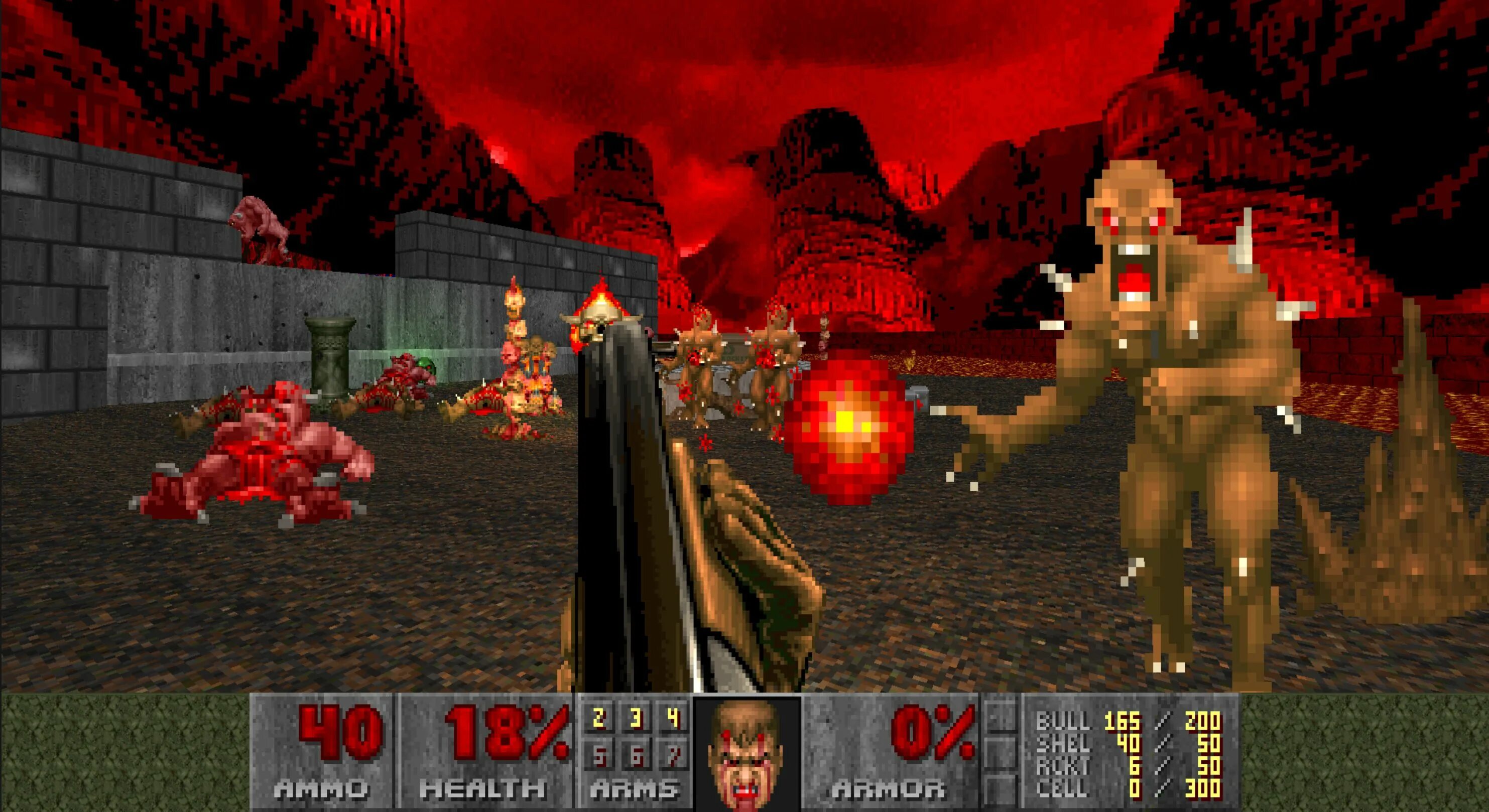 Играть 1 история. Doom 1 1993. Дум игра 1993.