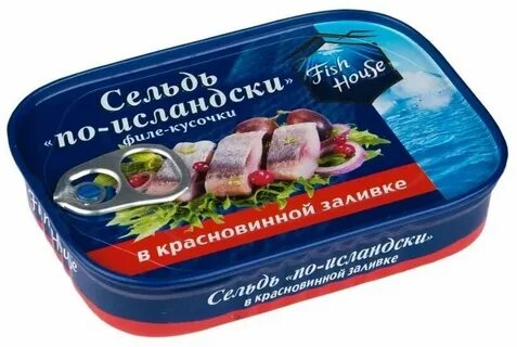 Сельдь в красновинной