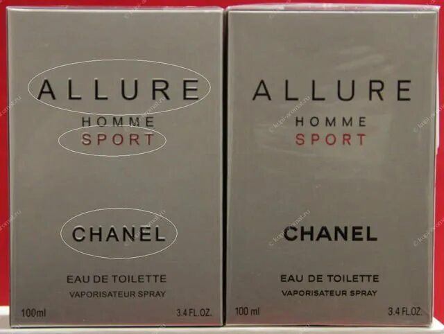 Chanel Allure homme Sport отличить подделку. Как отличить chanel