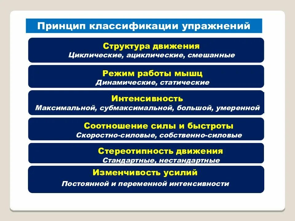 Классификация является принципом. Классификация циклических и ациклических упражнений. Классификация физических упражнений. Классификация физических упражнений по структуре движений. Структура классификации физических упражнений.