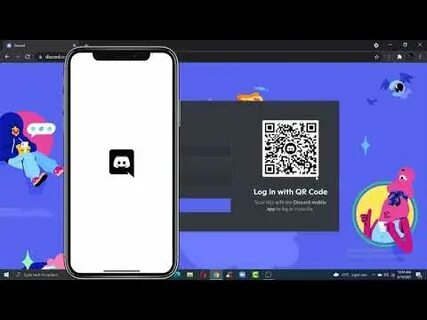 Дискорд qr код