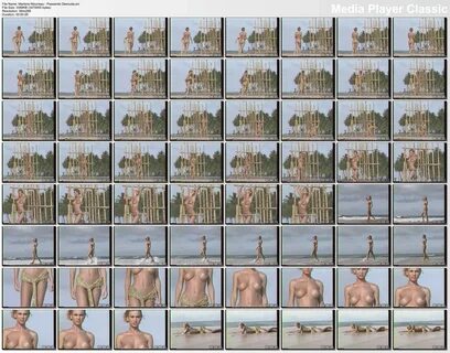 Marlene Mourreau - Paseando Desnuda. 