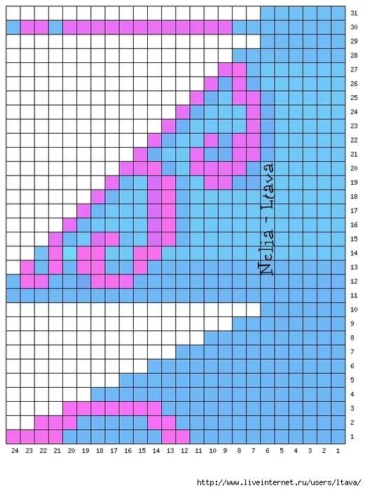 37f15052 (480x700, 212Kb) Гобелен крючком, Тунисское вязание, Тунисское вязание 