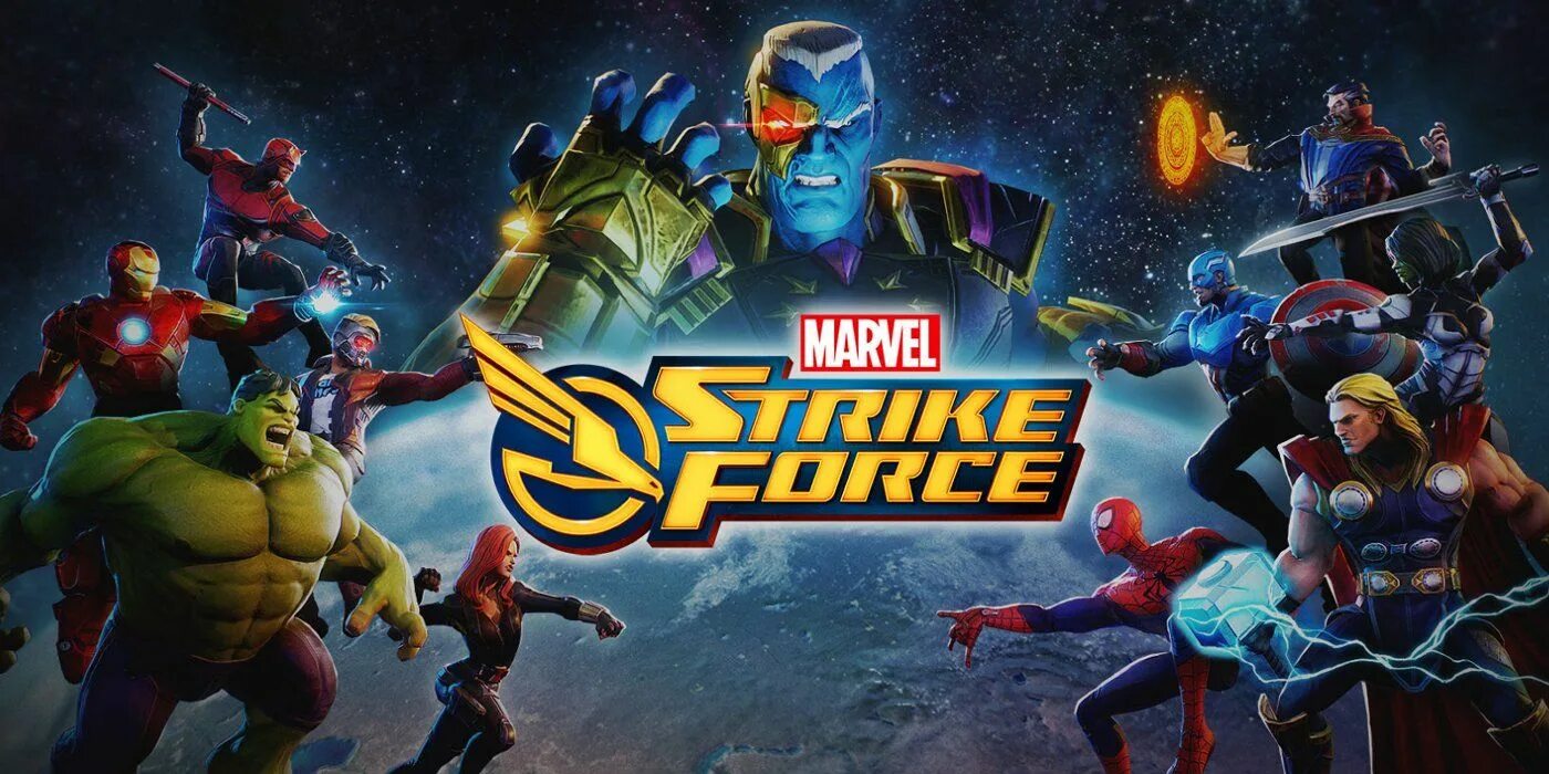 Новая marvel игры. Марвел страйк Форс. Мстители Marvel Strike Force. Марвел игры на андроид. Marvel Strike Force на андроид.