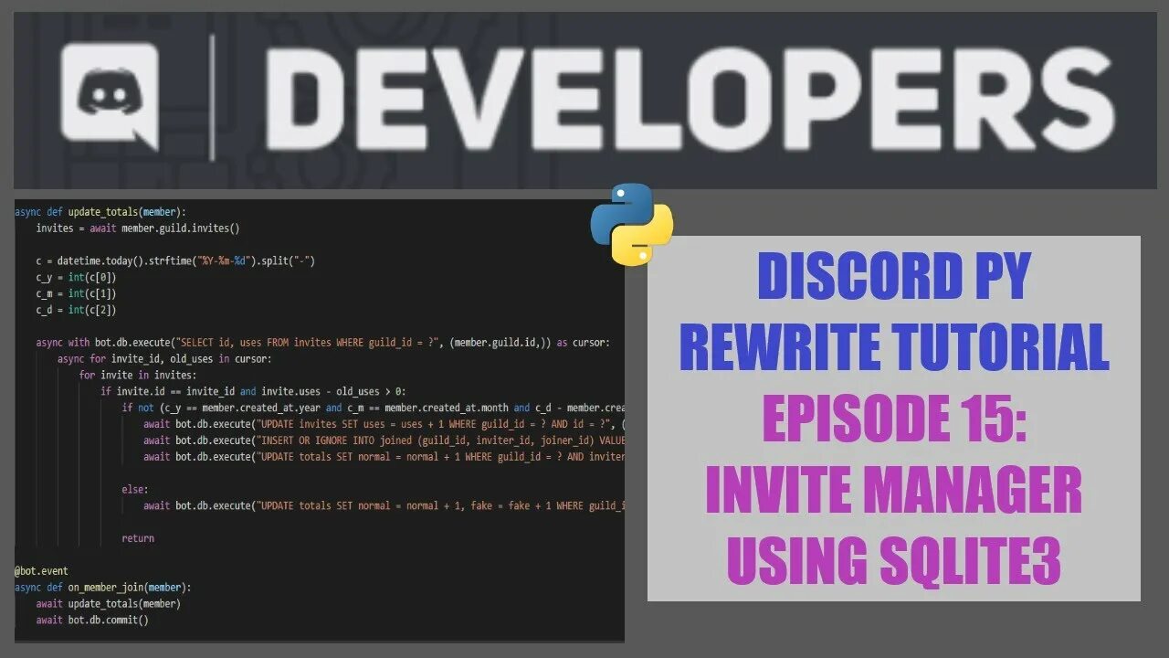Invite manager