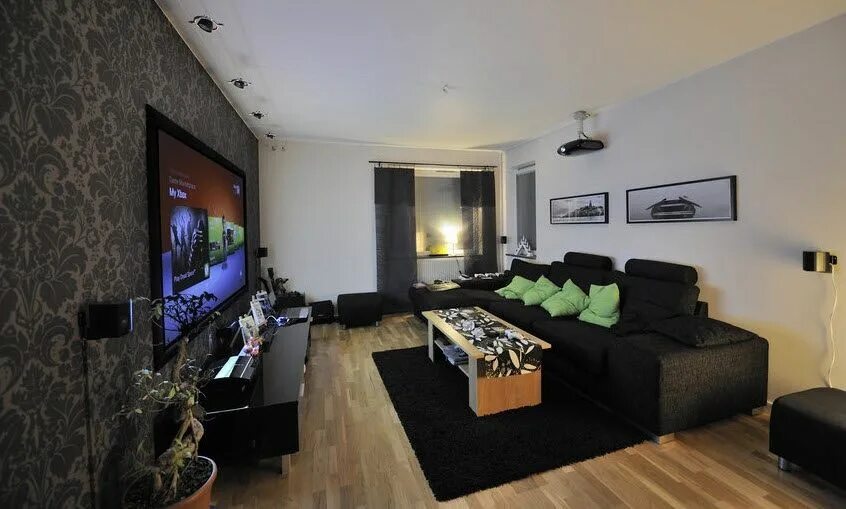 Sala de TV: como montar, móveis, decoração, dicas e projetos Decoração sala de t