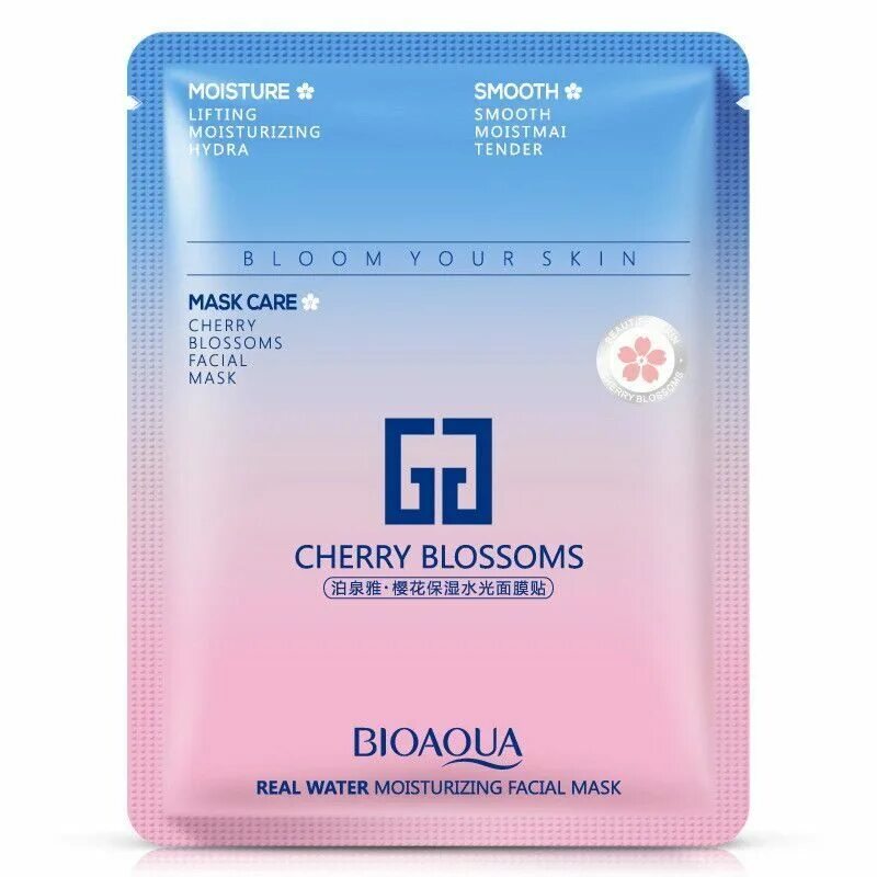 Тканевые маски bioaqua. Маска для лица BIOAQUA Cherry Blossoms. Cherry Blossoms БИОАКВА тканевая маска. Черри блоссом маска для лица. Тканевая маска Lifting Moisturizing Hydrating.