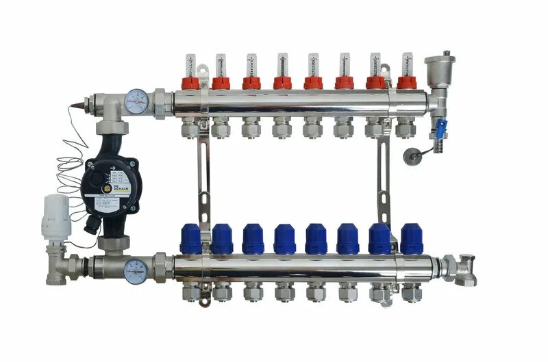 Vr202 vieir. Смесительный узел oventrop regufloor. Насосно смесительный узел виер 202. Насосно-смесительный узел для теплого пола tim jh-1036. Коллектор теплого пола proaqua 3.