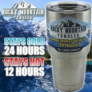 Rocky Mountain Tumbler Tumbler, Rocky mountains, Insulated t