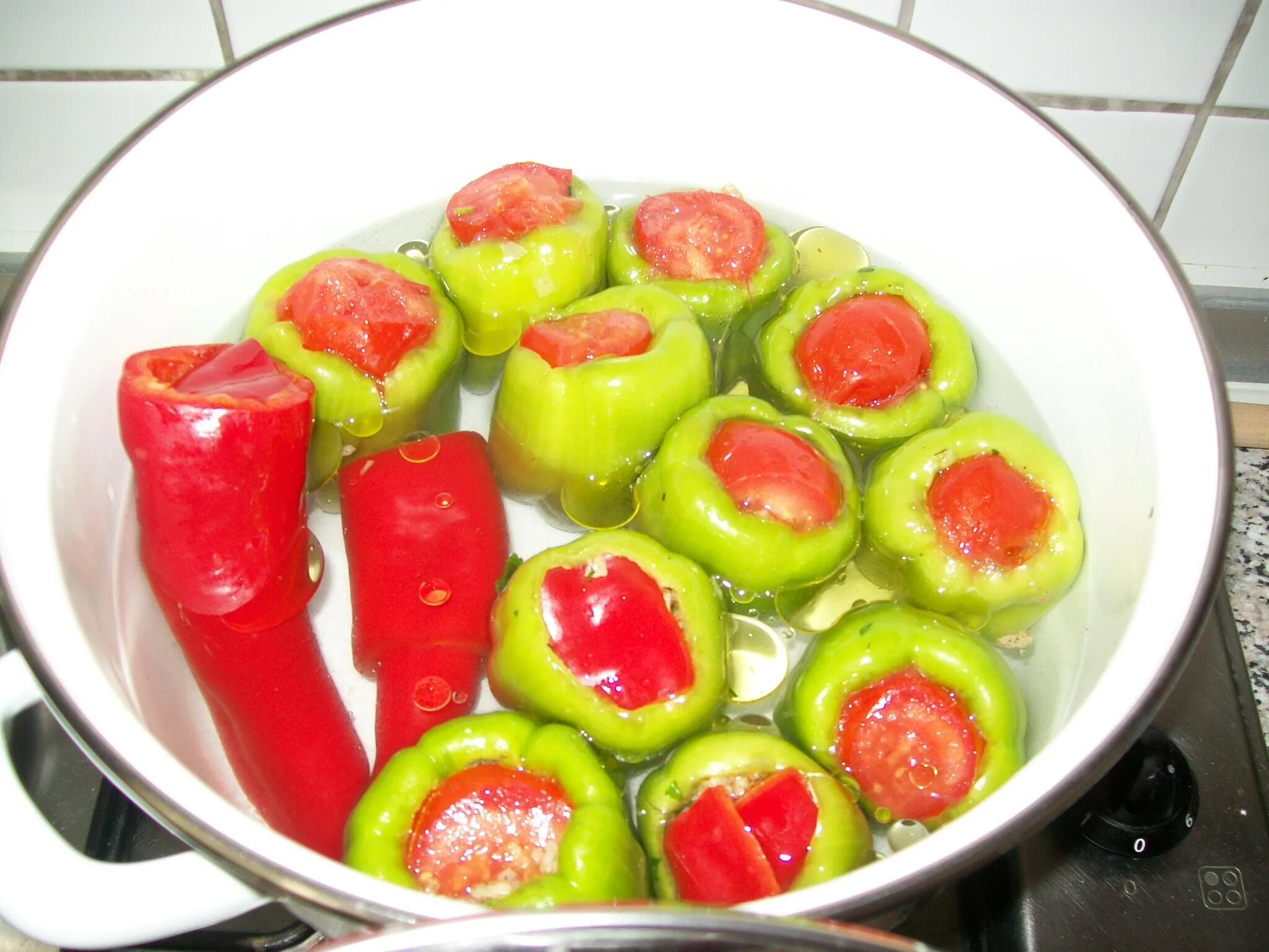 кастрюля для фаршированных перцев