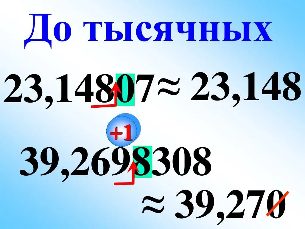 Округлить до тысячных. Округление десятичных дробей. Округлить число до тысячных. Округление до десятичных до тысячных. 7 15 до сотых