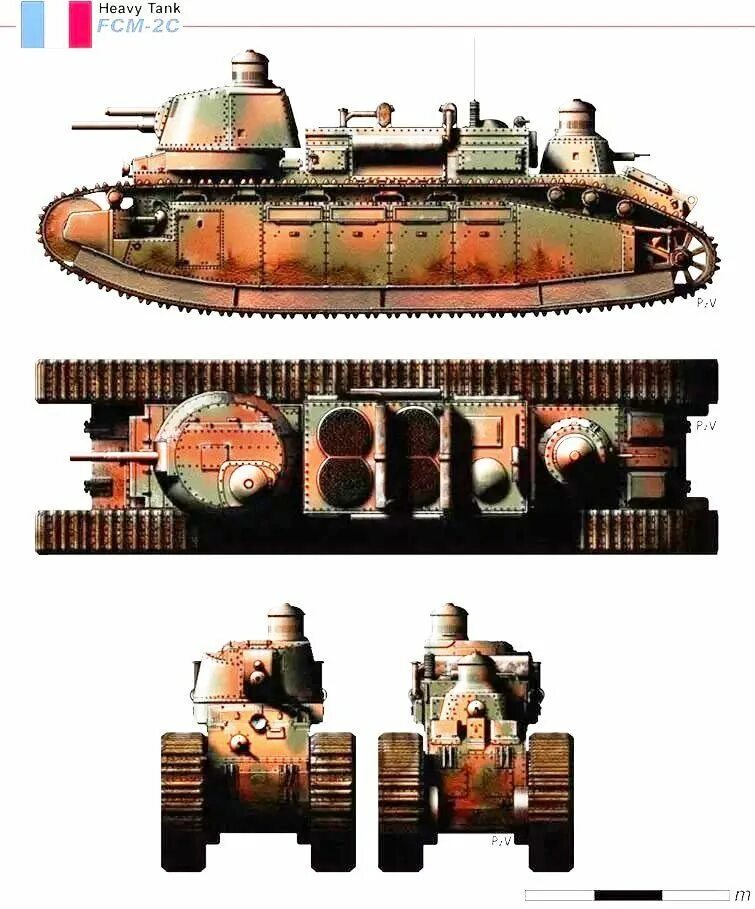 Чар 2 с. Французский танк FCM 2c. Char 2c FCM 2c танк. Танк FCM Char 2c Франция. Сверхтяжелый танк Char 2c.