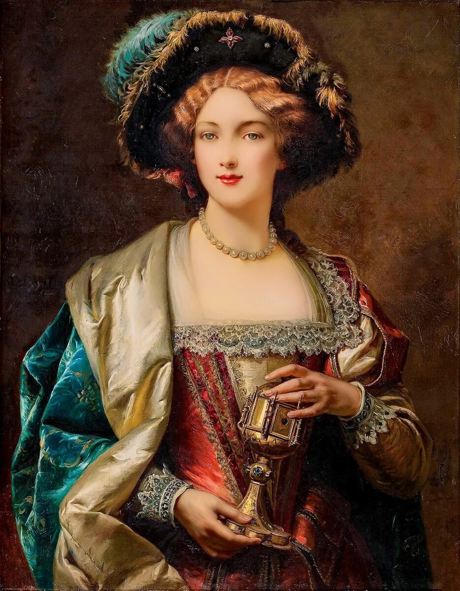 Красивая графиня