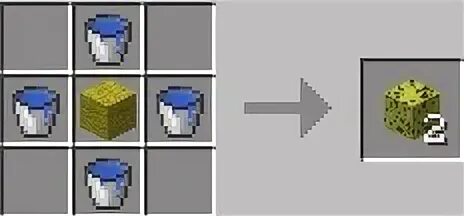 как сделать губку в майнкрафте. как сделать губку. поделки из губки. как сделать губку в майнкрафте. скрафтить губку в майнкрафте.