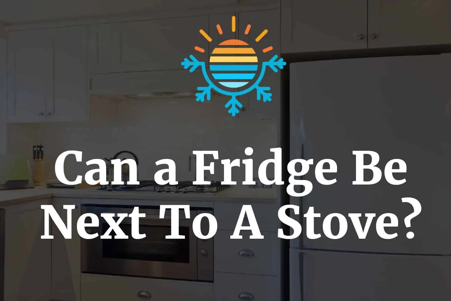 Next to the fridge. Stove fridge sofa lamp.
