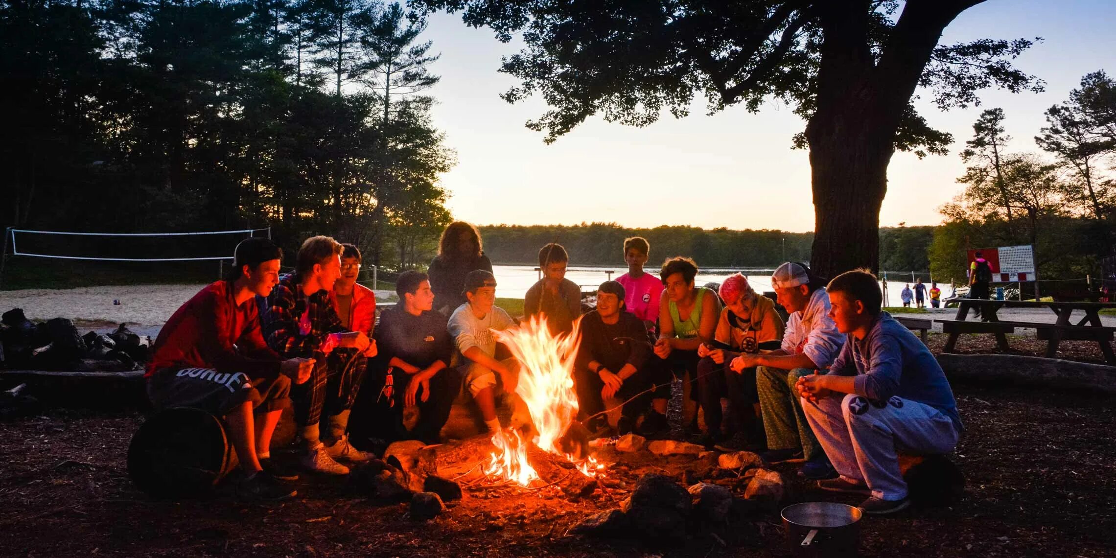 Camping activity