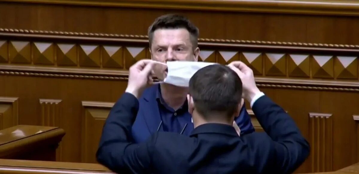 Гончаренко Верховная рада. Депутаты против санкций