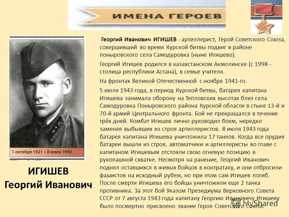 Герои курской битвы 1943 года. Игишев герой Курской битвы. Герои советского Союза и их подвиги.