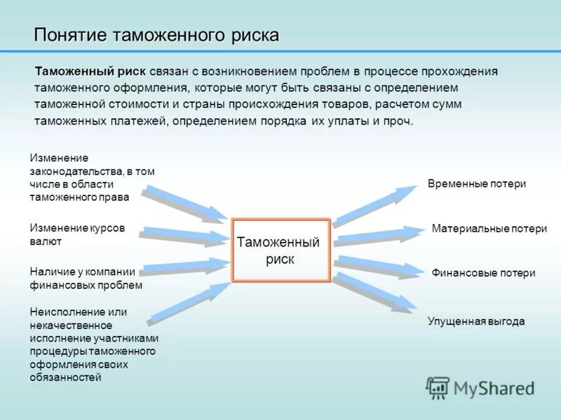 Объясните связь названных автором обменных экономических рисков. Профили рисков в таможенном деле. Виды таможенных рисков. Классификация таможенных рисков. Риски в таможенном деле.