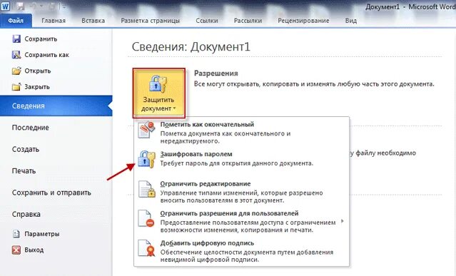 Защита документа ворд. Как сделать пароль на документ Word. Пароль на файл Word. Пароль на вордовский документ. Пароль на файл ворд 2010.