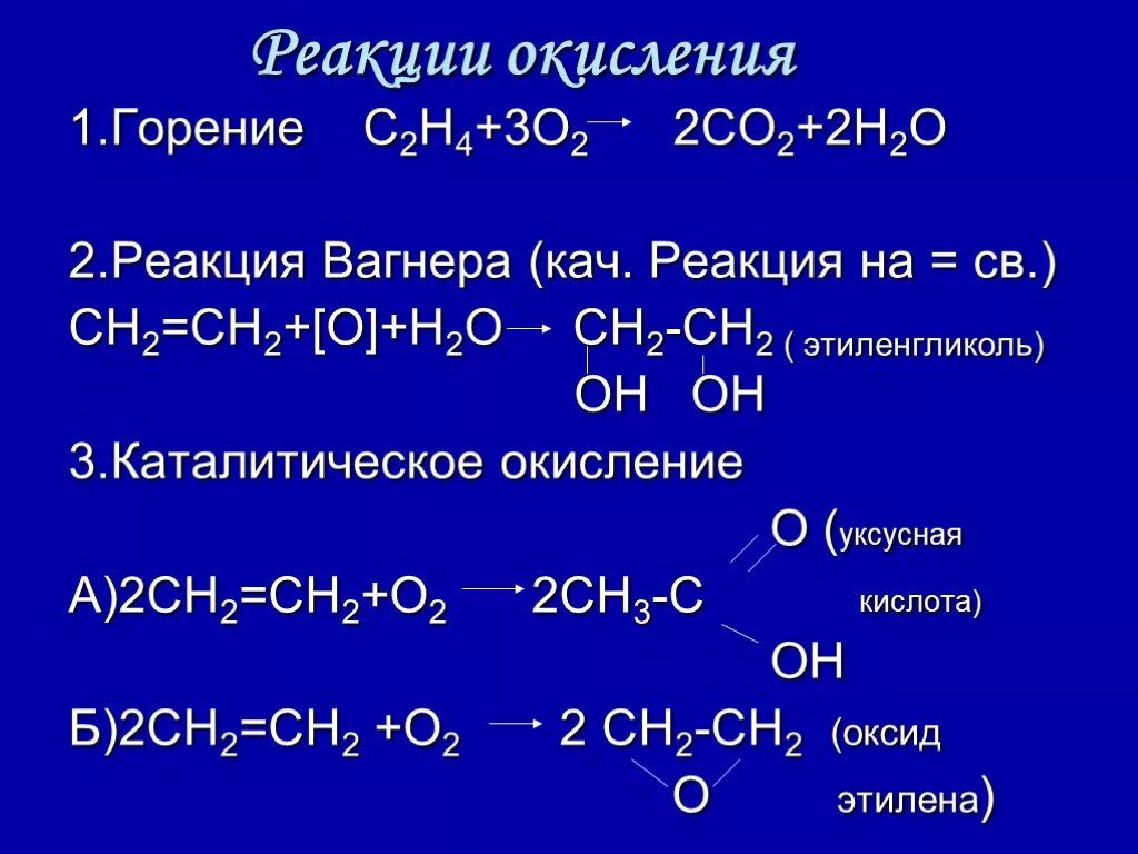 Н2о н реакция