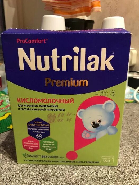 Nutrilak premium кисломолочный с рождения отзывы