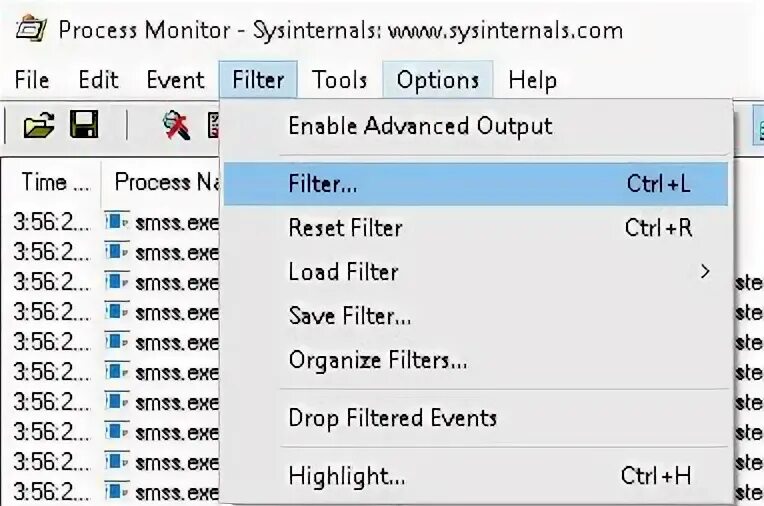 Intel hid event filter