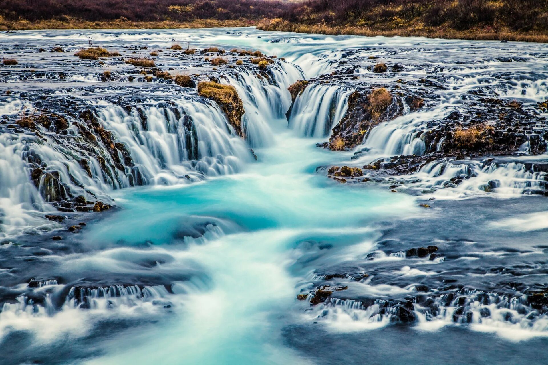Исландия река Тьоурсау. Водопад Бруарфосс. Водопад Годафосс, Исландия. Водопад Ниагара. Фото красоте воды