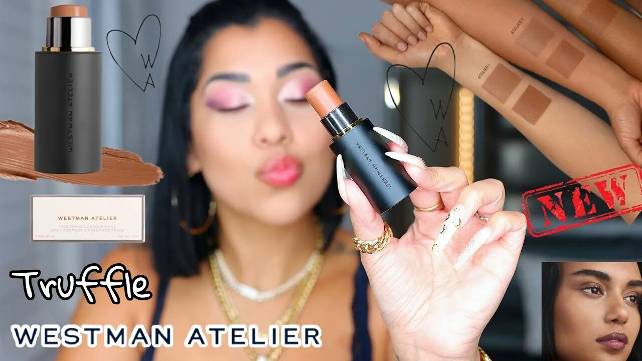 Westman Atelier Contour Stick. Westman Atelier | face Trace Contour Stick - Truffle. Westman Atelier хайлайтер. Westman Atelier румяна. Ательер отзывы