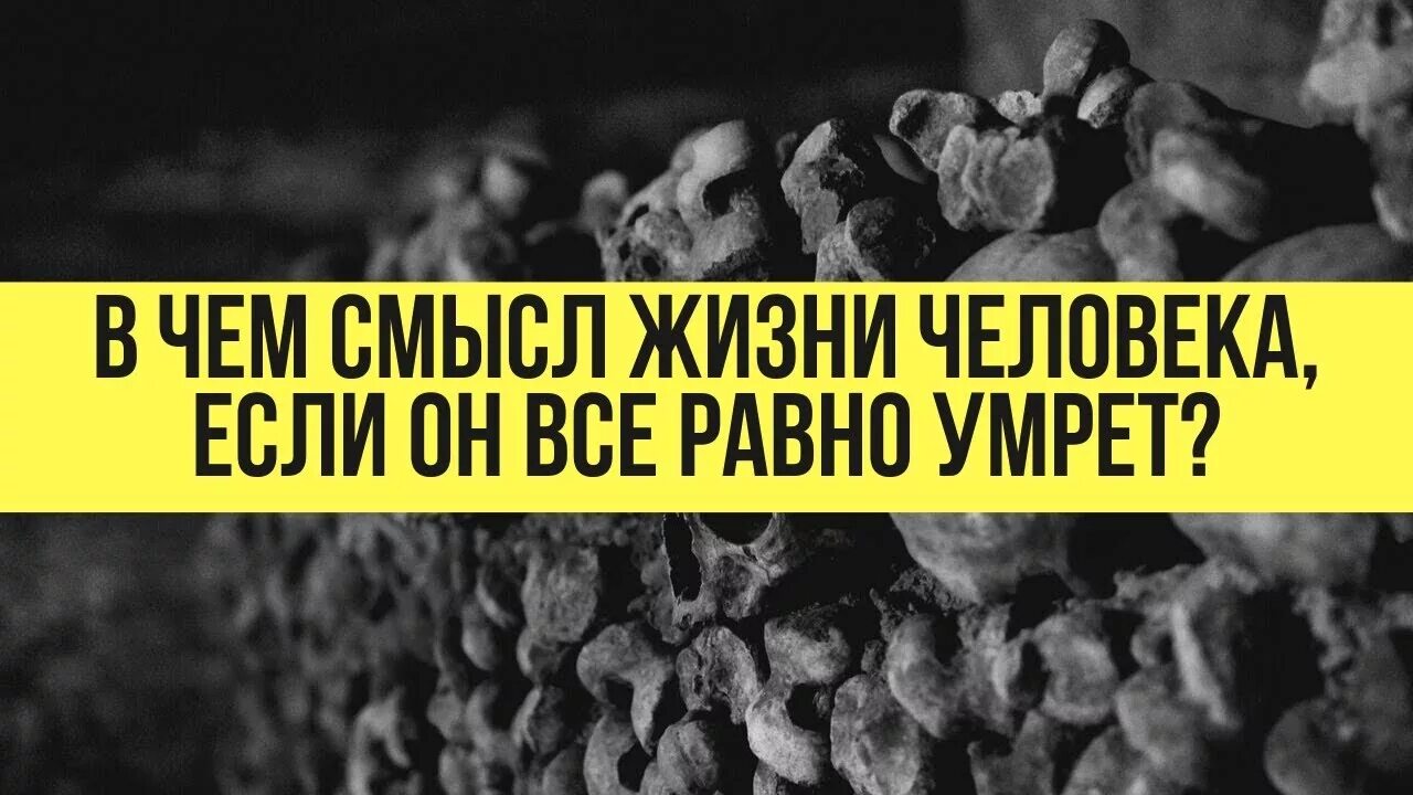 Смысл жизни если все равно умрем. Зачем жить если ты всё равно умрёшь?.