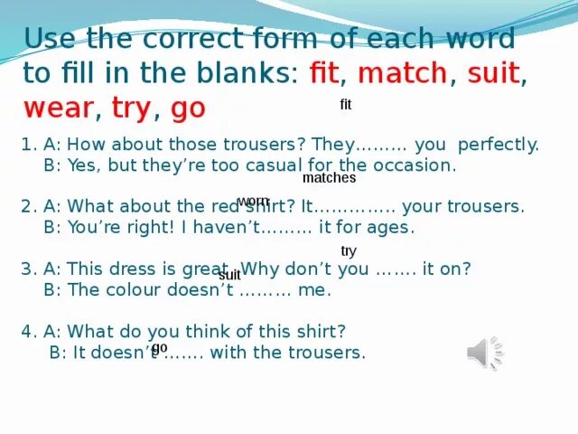 Wear try go. Match suit fit разница. fit match suit wear try go разница. fit match suit go разница. match suit fit упражнения.