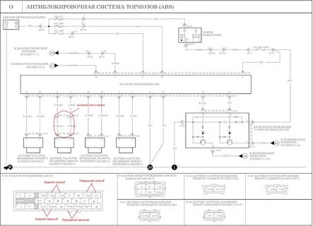 Датчик абс схема подключения