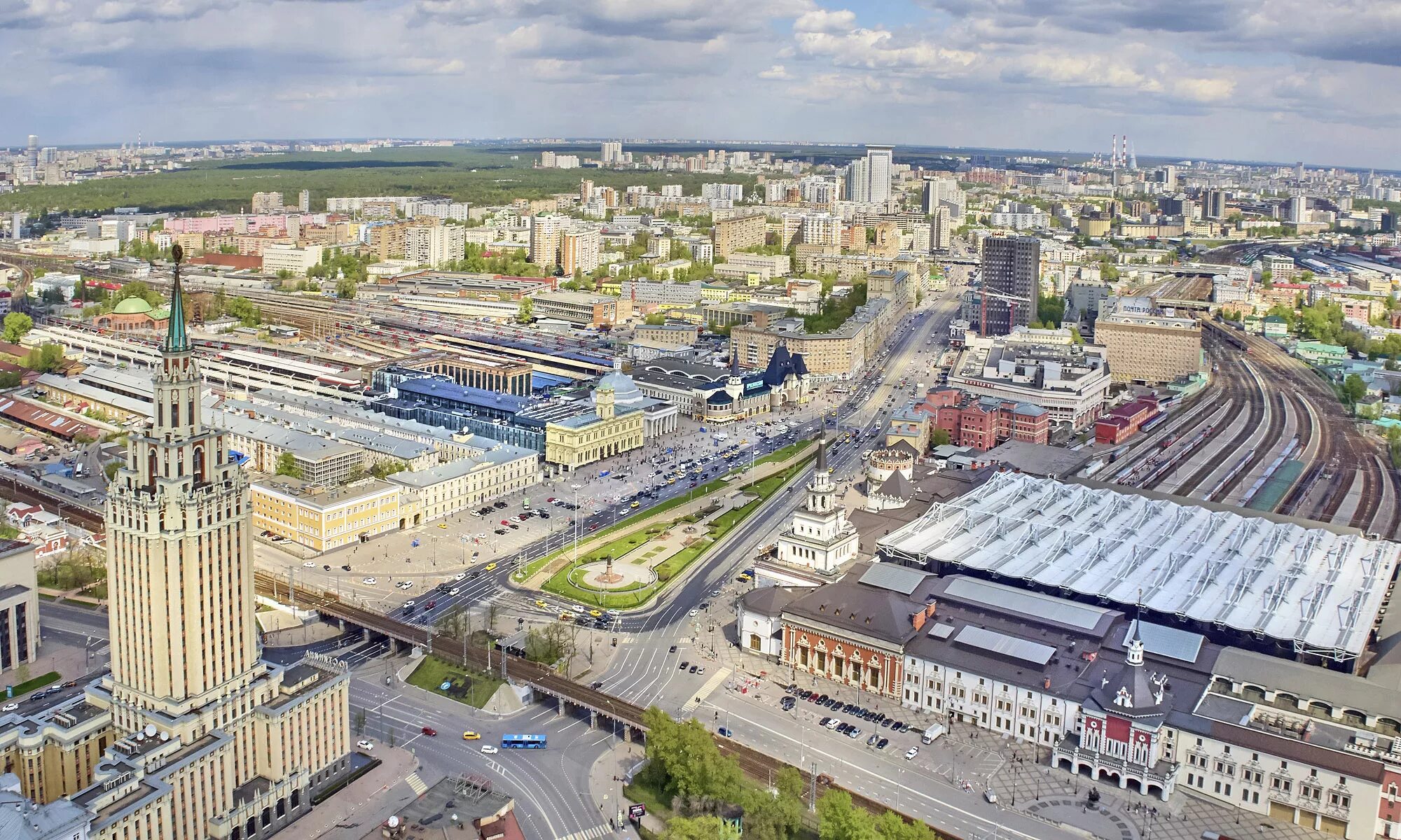 Московский вокзал на мгу