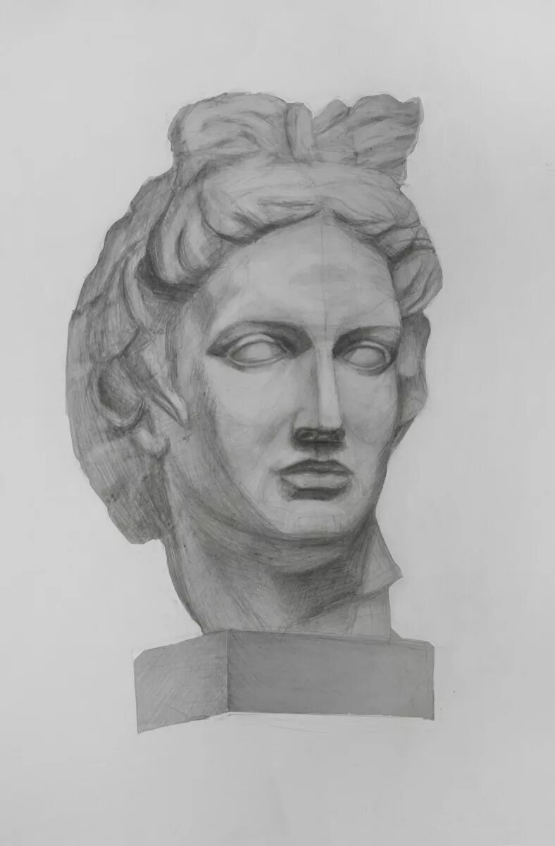 гипсовая скульптура венера милосская. аполлон бельведерский бюст. аполлон бельведерский бюст рисунок. гермес рисунок гипсовой головы. нарисованный бюст.