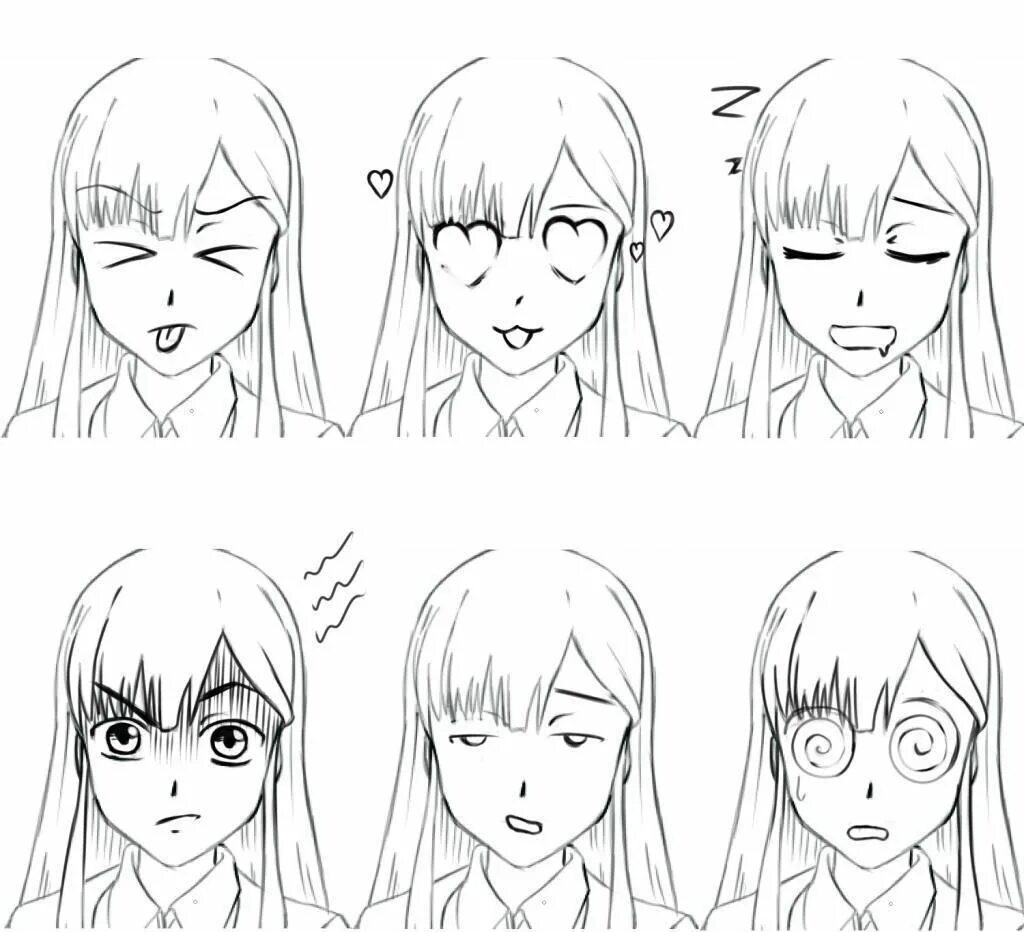 Мультяшный стиль рисования. Аниме рисовка. Стили рисования. Аниме девушка без эмоций. 3 5 рисовки.