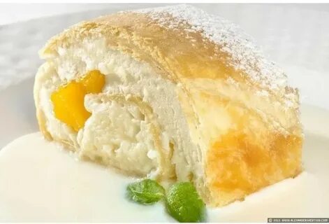 Штрудель с творогом