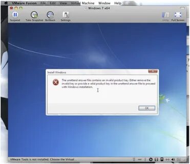 Windows installer error