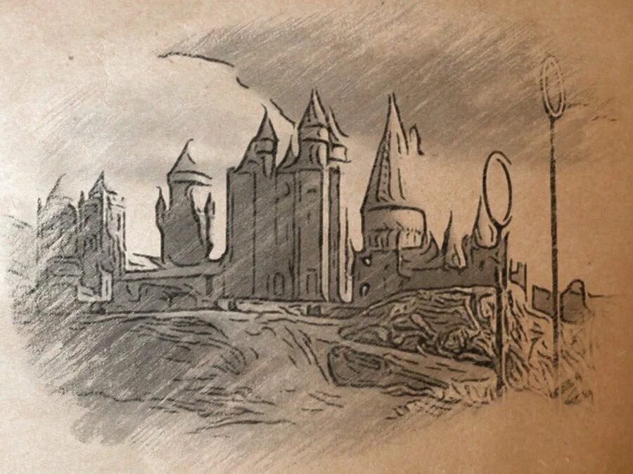 хогвартс графика. скетчи гарри поттер хогвартс. замок хогвартс рисунок. эскизы гарри поттер замок хогвартс. хогвартс графика.