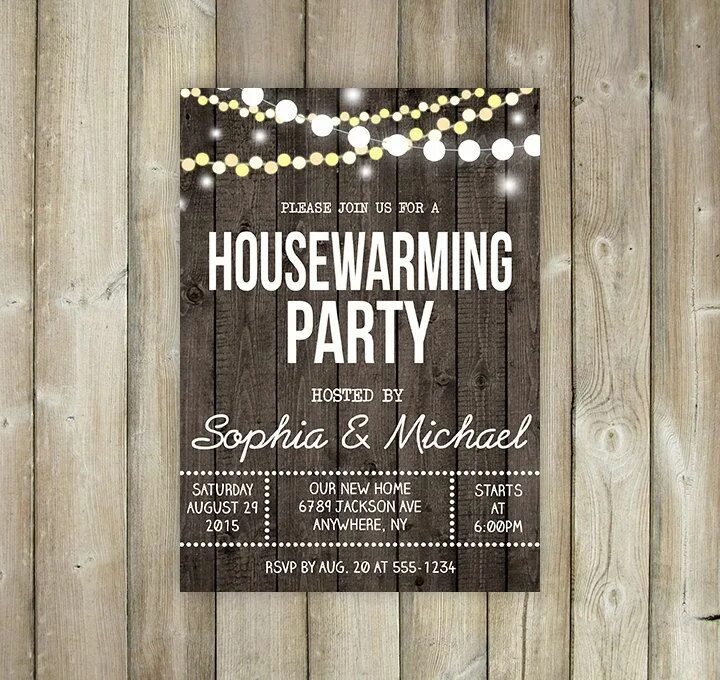 Housewarming Party Invitation. Invite to House warming Party. Throw a Housewarming Party.