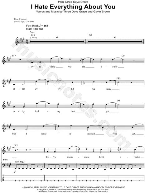 Hated аккорды. I hate everything about you three Days Grace Ноты. I hate everything about you Ноты для фортепиано. Three Days Grace i hate everything about you Ноты для фортепиано. Three Days Grace i hate everything about you пианино.