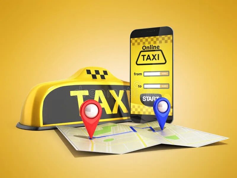 Order taxi. Вызов такси иллюстрация. Такси 3d.