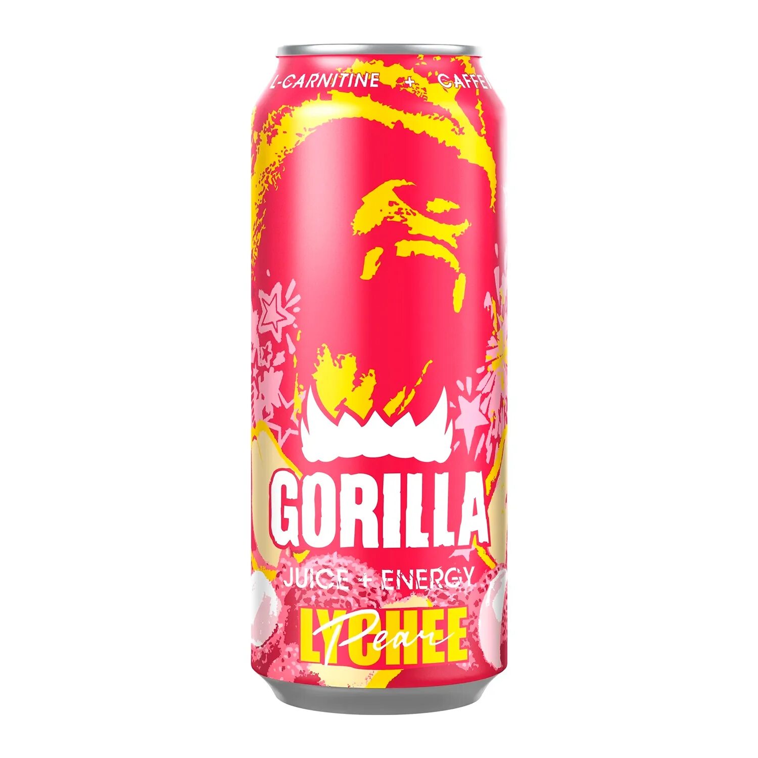 Gorilla энергетический напиток 0,45. 45л. Напиток энергетический gorilla 0,45 ж/б. Горилла lychee энергетик. Горилла личи.