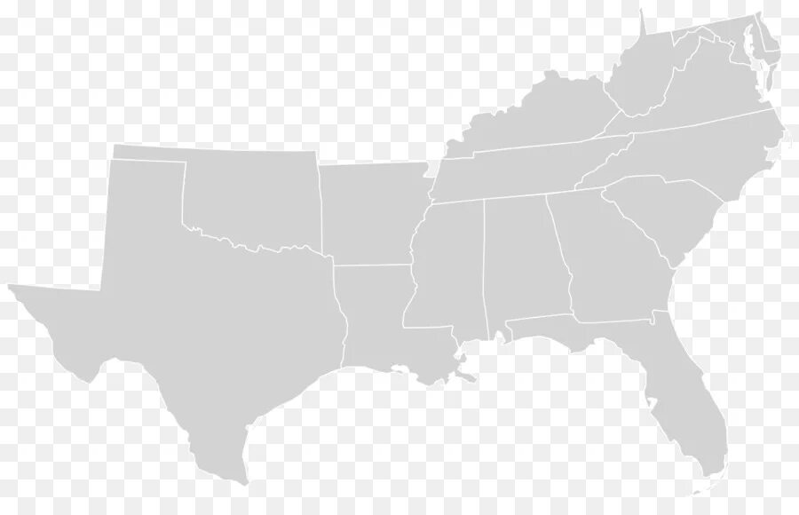 Юг Америки штаты. Южная часть США. Черные Юг США. South USA Map.