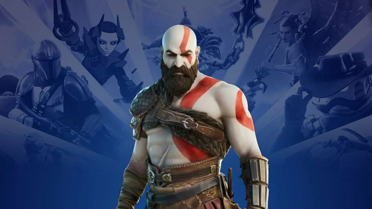 Kratos fortnite. Кратос ФОРТНАЙТ. Скин Кратоса в ФОРТНАЙТ.