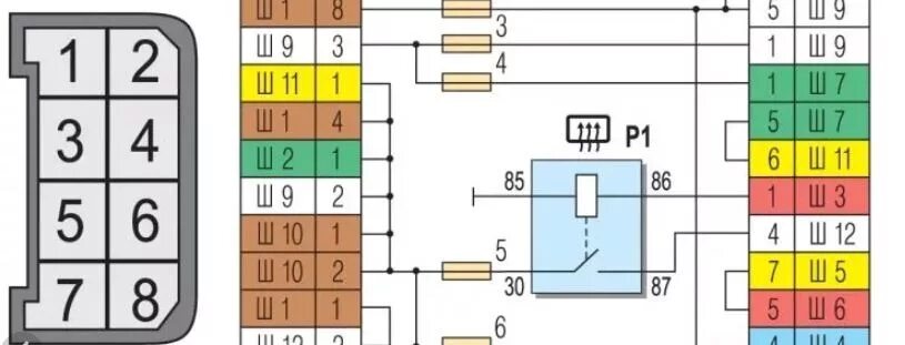 Электросхема обогрева заднего стекла ВАЗ 2107. Подогрев заднего стекла ВАЗ 2107. Реле заднего стекла ВАЗ 2107.. Обогрев заднего ВАЗ 2107. Ваз 2107 инжектор не включается
