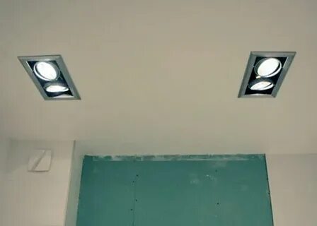 Встраиваемые светильники для потолка в ванной