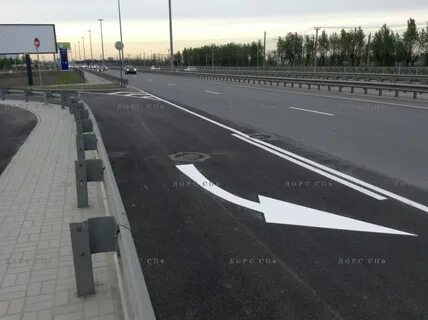 Разметка улиц