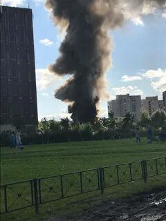 Пожар в колпино сегодня